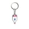Llavero de Dibujos Animados Médico PVC Goma Suave Cara Pequeña Llavero Bolsa de Doctor Ropa Auricular Colgante Regalo Pequeño DIY