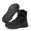 Tênis Masculino de Cano Médio/Alto Resistente ao Desgaste, Leve, Respirável, para Treinamento, Jogos, Forças Especiais, Caminhada ao Ar Livre, Tamanho Grande, Transfronteiriço, com Solas Grossas