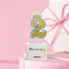 Pastel de Cumpleaños al por Mayor Número Letra Arte Hebei Fiesta Creativa Primer Cumpleaños Bebé Vela Decoración Hecho a Mano Navidad