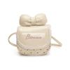 Bolso Pequeño Cuadrado de Hombro, Nicho, Dulce, Estilo Coreano, Lazo, Bolso Silla de Montar de Moda, Bolso Cruzado Simple para el Trabajo