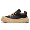 Zapatos de Hombre Estilo Nuevo Estilo Hong Kong Tenis Casuales Otoño e Invierno Zapatos Deportivos Gruesos de Moda para Aumentar Estatura para Estudiantes