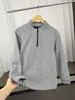 Nueva colección de otoño e invierno: sudaderas cómodas y cálidas para hombre, sudaderas con media cremallera, suéteres gruesos y forrados de polar para otoño e invierno para hombre, ropa de otoño para hombre al por mayor