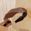 Esponja Diadema de Copa Craneal Alta para Mujer para Lavado Facial Retro Francesa de Ala Ancha Accesorios para el Cabello Paquete de Cabello Pasador para el Cabello Presionado Sombrerería al Por Mayor