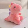 Muñeco de Peluche de Dinosaurio para Colgar en Llavero de Tiktok Venta al por Mayor Artículos de Puesto Callejero Muñeco Bolsa Llavero Juguete Juguete de Peluche de Dinosaurio