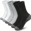 Calcetines de Gran Tamaño Transfronterizos para Otoño e Invierno para Hombres, Calcetines Largos de Algodón, Venta al por Mayor de Exportación Deportiva, Calcetines de Malla de Media Pantorrilla Estilo Primavera y Otoño, Absorbentes de Sudor