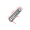 En Stock Mayorista Diámetro de Alambre 0.3-0.6mm Industrial Resorte de Compresión Alta Presión de Rebote Absorción de Choques Amortiguador Resorte de Compresión de Retorno