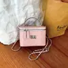 Bolso de axila tipo caja para mujer de estilo francés, diseño acolchado elegante y a la moda, bolso simple de hombro y cruzado para el uso diario
