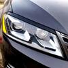 Adequado para Volkswagen Magotan Passat B7 2011-2015 Adesivos de Sobrancelha para Faróis Modificação Externa