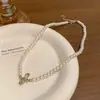 Colar de Pérolas Estilo Ins Retrô Feminino Versátil Nicho High-End Corrente para Clavícula com Contas Novos Acessórios Elegantes Atacado