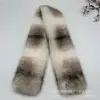 Bufanda-Sombrero de Piel Sintética de Zorro Estilo Coreano para Mujer, Versátil para Otoño e Invierno, Corta, Gruesa, Calentador de Cuello, Estilo Cruzado, Venta al por Mayor