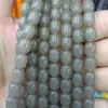 Venta Caliente Transfronteriza Vidrio de Cristal Imitación Jade Color Sólido Cuentas Cilíndricas Semiacabadas de Cuentas Accesorios para Collar Pulsera DIY