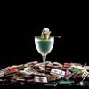 Copo de coquetel de cristal estilo japonês Kimura Nick Norah taça clássica boca larga Martini Cup