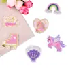 Parches Bordados al por Mayor Transfronterizos Insignias Bordadas por Computadora Borde Bordado con Hilo Dorado y Plateado Caballo Pequeño Volador Parches Decorativos para Ropa