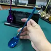 Acero Inoxidable 304 Mango Cuadrado Estilo Coreano Cuchara Cuchara para Sopa Cuchara de Mesa Cafetería Cuchara para Comer Mezclar Arroz Vajilla Doméstica Cuchara