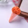 Pompons Coloridos de 2,5cm, Bolas Florais de Renda Coloridas, Bolas de Rede Elástica, Acessórios de Cabelo DIY, Acessórios de Roupa