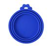Amazon Venda Quente Tampa de Silicone para Conservação de Latas de Pet Tampa Seladora para Comida de Gato e Cachorro Tampa de Silicone Três em Um para Latas