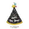 Globos de Año Nuevo 2026 Año del Dragón Decoración de Año Nuevo Globos de Película de Aluminio Decoración de Celebración de Fiesta de Año Nuevo Globos de Año Nuevo