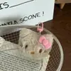 Llavero de peluche de máquina de garra para puestos del mercado nocturno, regalos interactivos para bodas, estilo de dibujos animados dulce y femenino de Hello Kitty