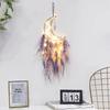 Novas Decorações Criativas Penduradas Estilo Ins Lua Cinza Pena Tecelagem Caçador de Sonhos Rede Decorações de Parede Pendurado na Parede