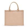 Bolsa de Lino Personalizada en Blanco Cuerda de Algodón Imitación Lino Bolso de Mano Personalizado Laminado Compras Regalo Lonchera Cartera Bolsa de Lino
