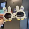 Gafas de Sol para Niñas Conejito Gafas de Sol para Niños Gafas de Sol Protección Solar Polarizadas Silicona Conejo Foto Violencia Hombres Montura Suave