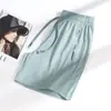 Verano Nuevo Pareja Alta Elasticidad Seda de Hielo Secado Rápido Pantalones alta calidad Multicolor Combinan con Todo Holgado Anti-ultravioleta Correr Volumen
