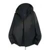 Otoño 2026 Nueva Chaqueta con Capucha Casual para Hombre Ropa Exterior Montañismo Deportivo al Aire Libre Chaqueta Cortavientos Holgada para Hombre