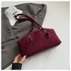 Bolso Tote Retro de Gran Capacidad para Mujer 2025 Nueva Moda Bolso de Hombro Axila para Viajes Cotidianos Bolso de Mano Mate Casual