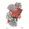 Nuevas pegatinas de tatuaje creativas pequeñas para todo el brazo originales impermeables en stock venta al por mayor tatuaje exclusivo transfronterizo pegatinas de tatuaje