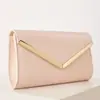 Atacado Transfronteiriço Bolsa de Festa Moda Tendência PU Triângulo Grande Quadrado Pequeno Bolsa Corrente Simples Versátil Ombro Transversal