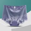 Calcinhas Sexy de Renda de Cintura Alta Três Coelhos Perspectiva Feminina Sem Costura Secagem Rápida Tentação Cuecas Controle de Barriga Shorts Levanta Bumbum