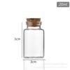 Fábrica al por mayor 30 botella de tubo de vidrio con corcho de bayoneta, botella de cápsula sellada, botella de té de flores, botella de frutos secos, botella de níspero
