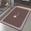 Alfombrilla de Baño de Tierra de Diatomeas Simple y de Alta Gama, Absorbente de Agua, Secado Rápido, Fácil de Mantener, Resistente a la Suciedad, Resistente al Desgaste Felpudo de Entrada