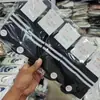 Vendas Diretas de Fábrica Outono e Inverno Novos Meia-Calça Preta e Branca Gancho Barras Paralelas Planas Estudante Preppy Esportiva Algodão Meias Agora