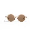Gafas Xunge Retro Montura Grande Gafas de Sol Redondas para Mujer Gafas de Celebridad de Internet para Hombre Gafas de Sol de Moda Europeas y Americanas Nuevas Transfronterizas