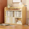 Estante de Mesa Multi-camadas Organização de Livros Artefato de Armazenamento Estudante Pequena Simples Estante Na Mesa Vertical