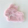 Monedero de conejo de peluche mini tarjetero de estudiante almacenamiento bolsa para audífonos labial linda chica
