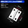 Bisagra pequeña de acero inoxidable para puerta de gabinete pequeña de apertura plana mini 1.5 pulgadas 2 pulgadas 3 pulgadas 4 pulgadas bisagra puerta y ventana de celosía pliegue
