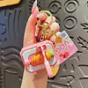 Chaveiro Criativo Desenho Animado Nova Máquina de Cortar Cenoura Fofo Descompressão Brinquedo Infantil Pingente de Mochila Presente Atacado