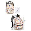 Nova Mochila Escolar Infantil de 13 polegadas Estampa de Desenho Animado Mochila Redutora de Carga Casual Mais Fácil de Combinar Proteção da Coluna Vertebral Mochila para Passeio de Primavera