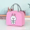 Bolsa de almoço infantil estudante desenho animado portátil bolsa térmica bolsa de almoço lancheira espessa lancheira atacado fofa portátil