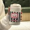 Termo de agua para mujer, de alta calidad, con pajita, bonito y portátil, ideal como regalo para estudiantes (2024)