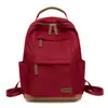 Mochila de estilo Mori de gran capacidad de color sólido para mujer, bolso de mano para el trabajo, mochila para mujer, bolso de hombro, mochila de viaje