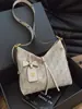 Bolsa Tote de Luxo Retrô para Presbiopia Grande Capacidade Feminina 2025 Nova Estampa de Outono Bolsa de Ombro Messenger Retrô para o Trabalho
