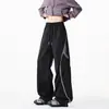 Pantalones Casuales para Exteriores Patchwork Desestructurado Funcional Bloque de Color Primavera 2026 con un Diseño de Alta Gama, Pantalones Largos de Marca de Moda para Hombre