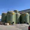 Tanque de Almacenamiento de Sulfato de Magnesio y Cloruro de Calcio de Fibra de Vidrio, Tanque de Lodos de Desulfuración de Fibra de Vidrio Resistente a la Helada y al Sol Adecuado para Aguas Residuales Químicas