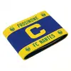 Personalização de Braçadeira de Capitão de Futebol Transfronteiriça para Fãs, Braçadeira Elástica com Fita Mágica para Jogo de Futebol Atacado