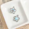 Aleación Gota de Aceite Flor Fresca Hoja de Ginkgo Ins Pequeña Fragancia Collar Pendientes Pulsera Colgante de Joyería DIY