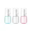 Viaje subenvasado spray subenvasado botellas vacías cosméticos alcohol desinfección pequeñas botellas de spray presionar con tubo subenvasado