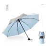Fabricantes guarda-chuva dobrável cinco vezes oito varetas ultraleve mini de bolso para sol guarda-sol feminino proteção solar e sombreamento dupla finalidade fabricantes